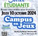 Campus en Jeux, 10 octobre 2024